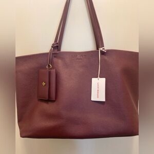 Lucky Brand Deep Red Tote Bag